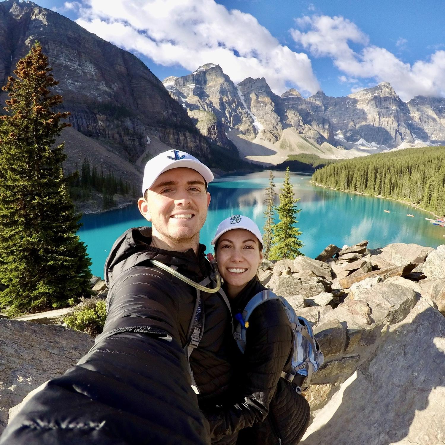 Car camping & hiking through Banff National Park