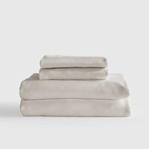 Bamboo Fitted Sheet Set - Sand, King