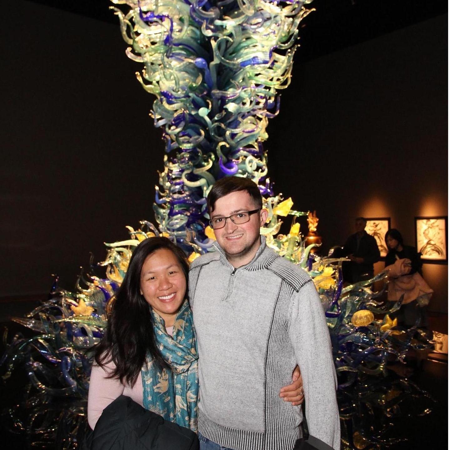 Chihuly Garden and Glass in Seattle for Thanksgiving 2019.