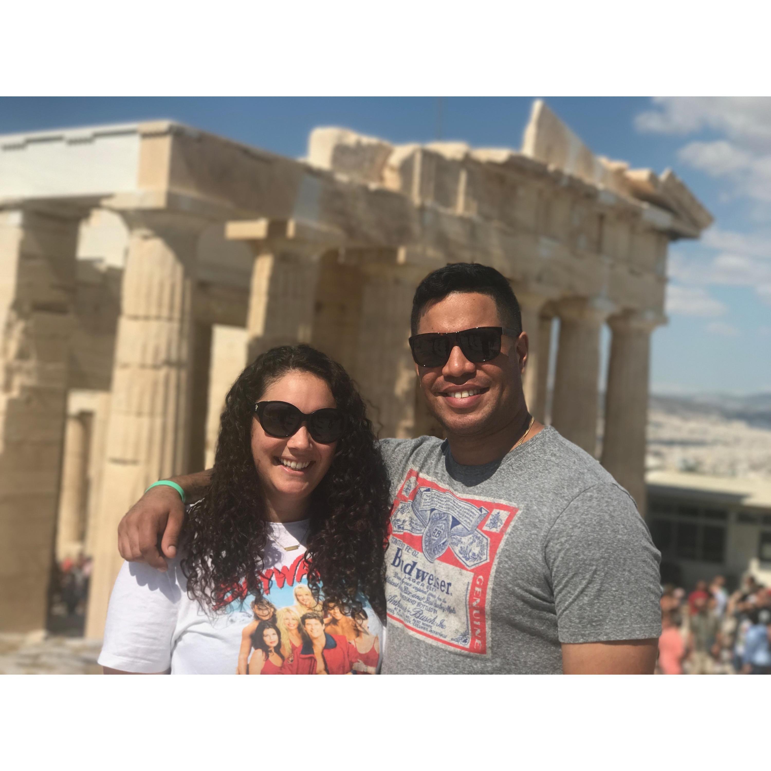 Anthony's first trip to Europe!
