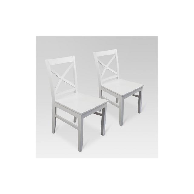 Set of 2 Carey Dining Chair White - Threshold™