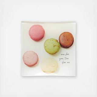 Snap Happy Macaroons Square Tray