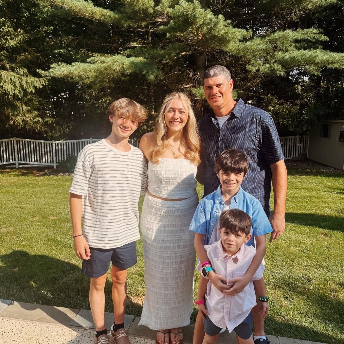 Engagement Party with our Best Men.