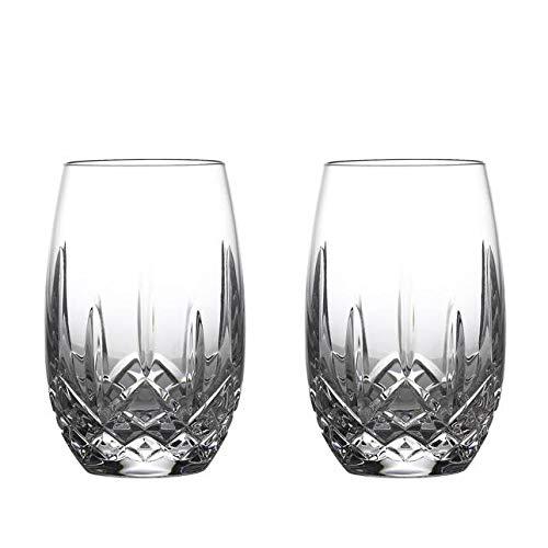 Waterford Lismore Nouveau Stemless White Wine Glass, Pair