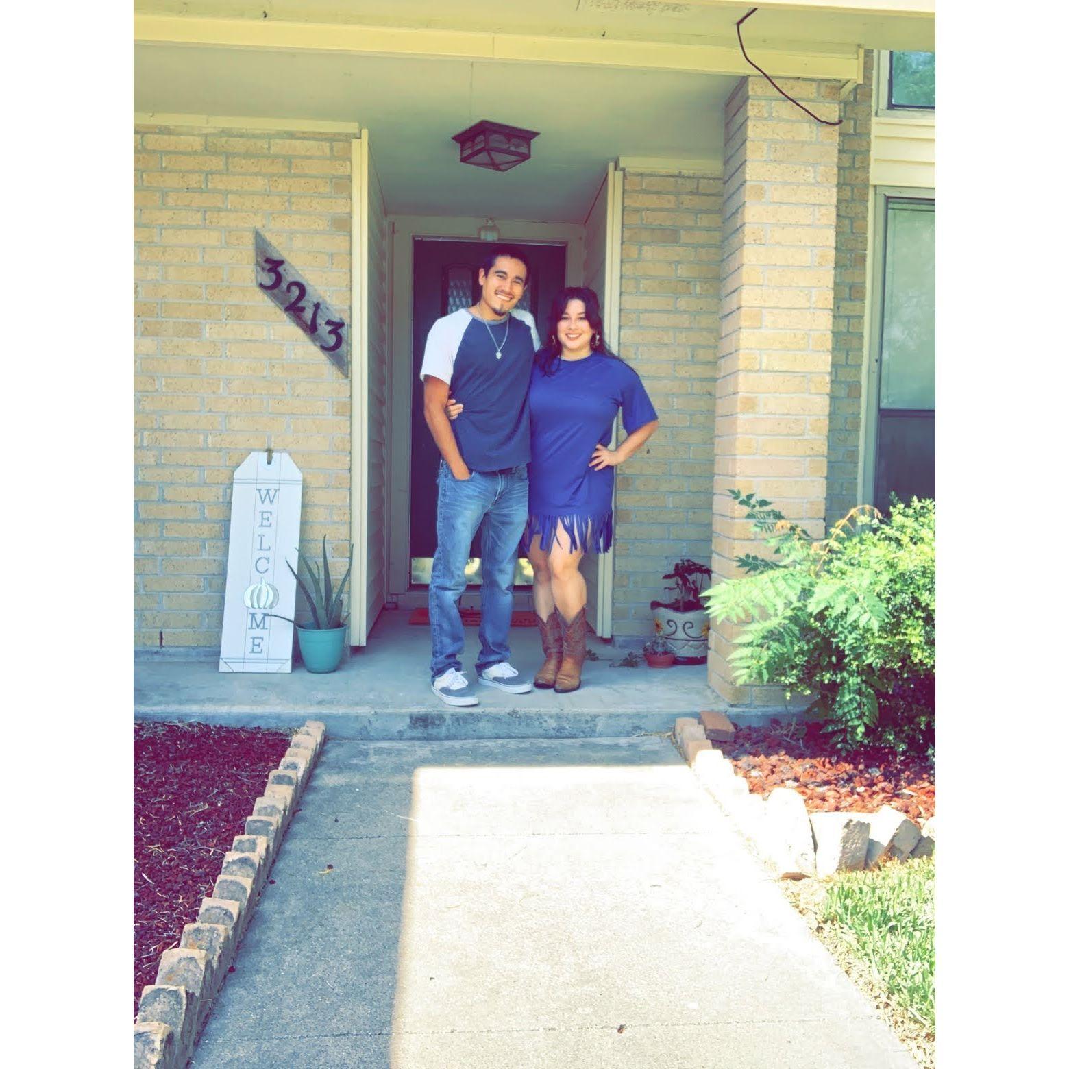 Reaching another milestone and purchasing our first home. September 2021