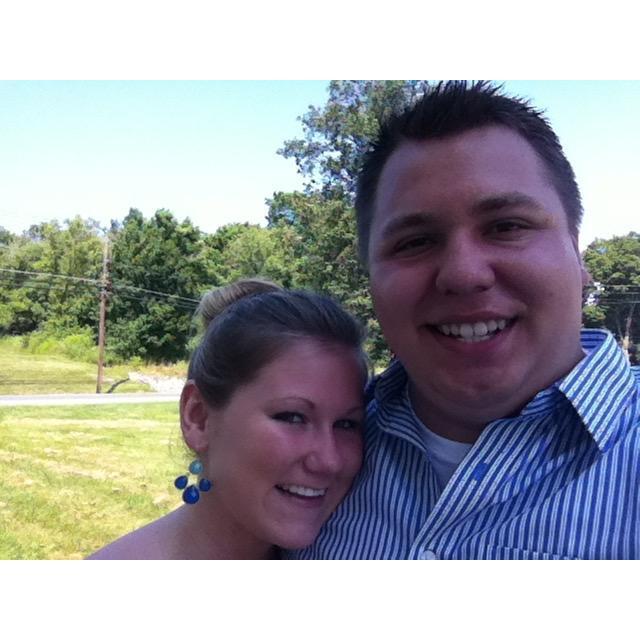 Summer 2013, Camillus, NY
This was taken when we first started living together and we were about to head to our favorite date night spot, Azteca's.