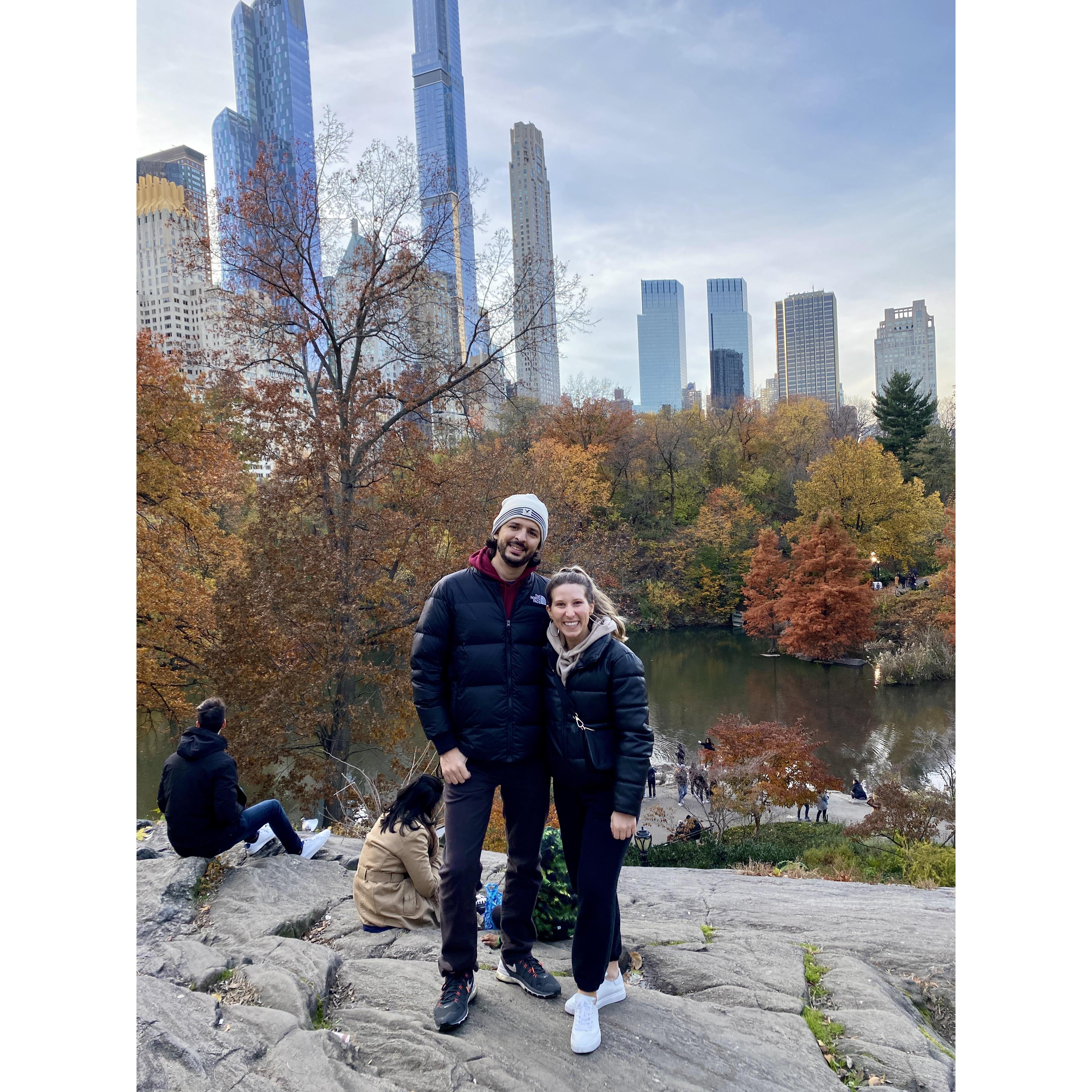 Dani and Ashley visit New York City November 2021!