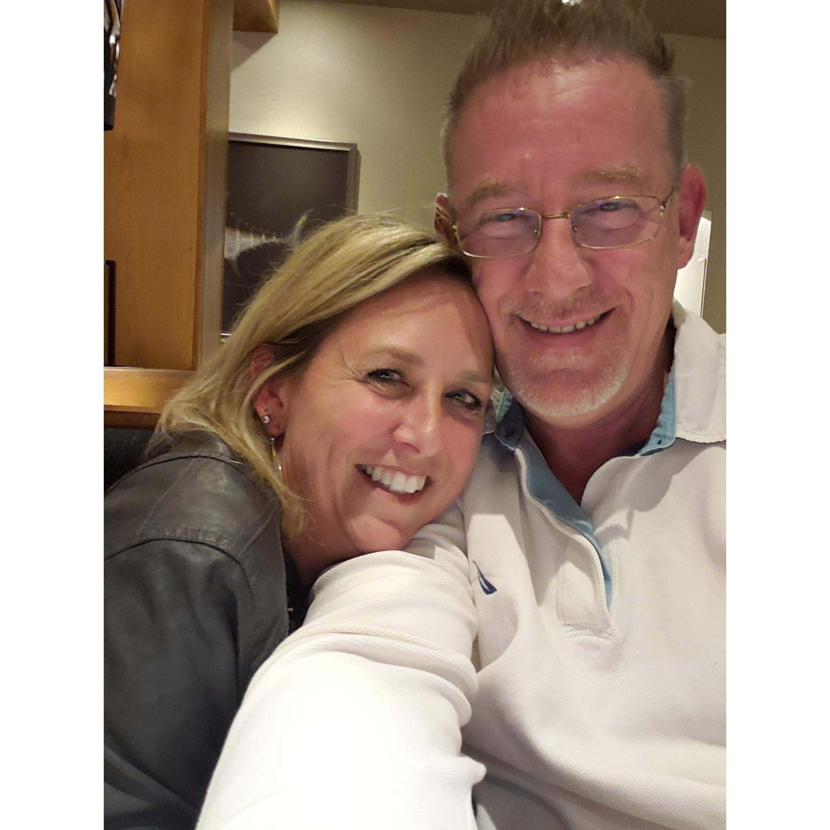 Our second date at Bone Fish Grill, Fredrick MD