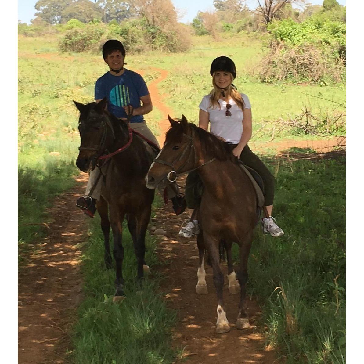 Horseback riding in Mount Kenya Safari Club
