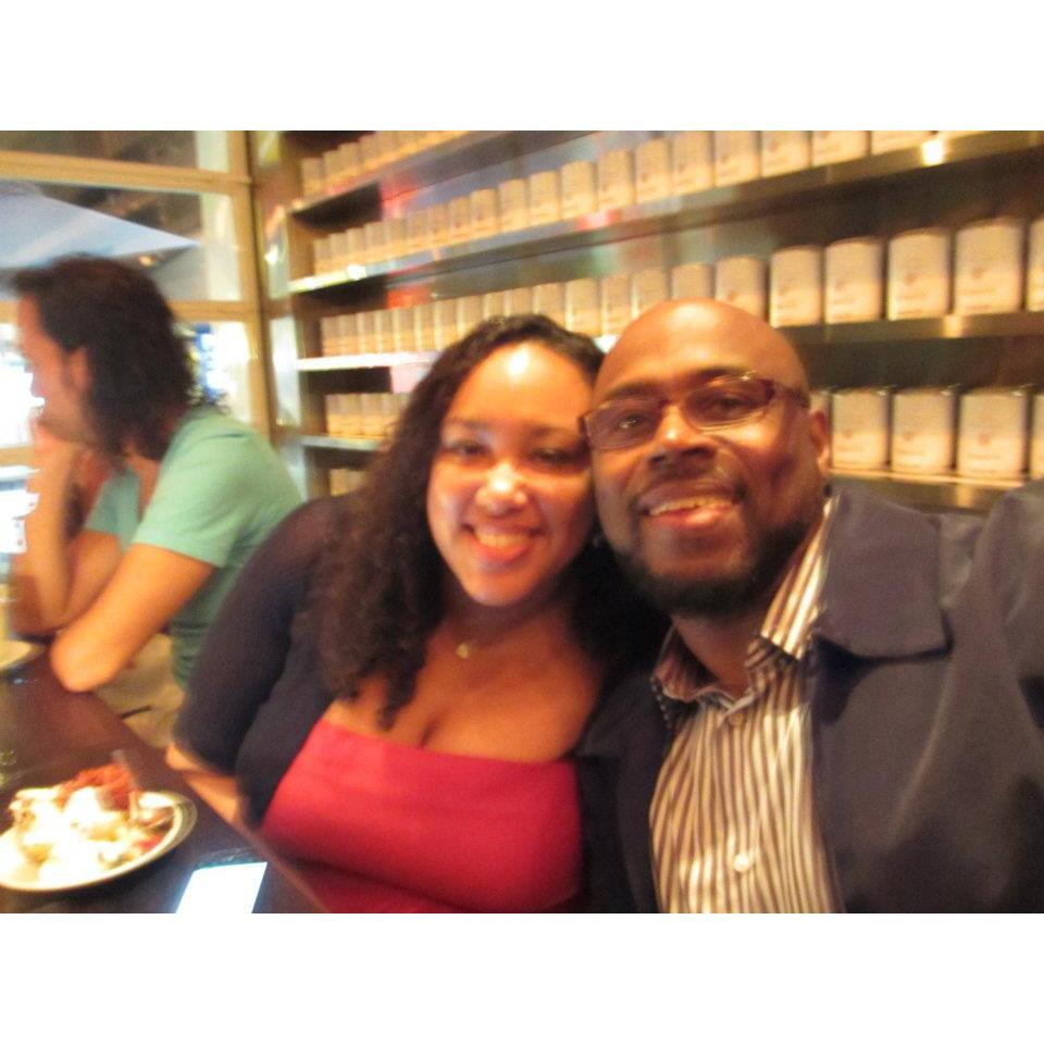 Another birthday at one of Melynda's restaurants in NYC, Cafeteria!