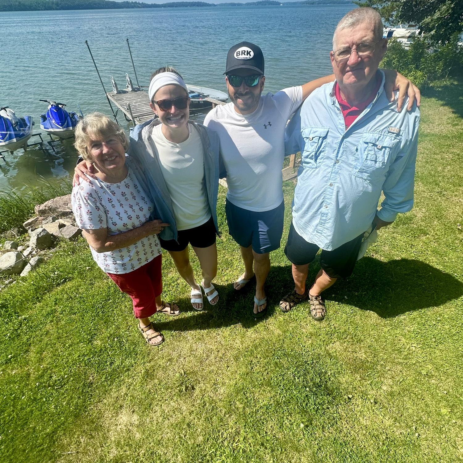 1000 Islands with Gin and Pop, 2 of our favorite humans!