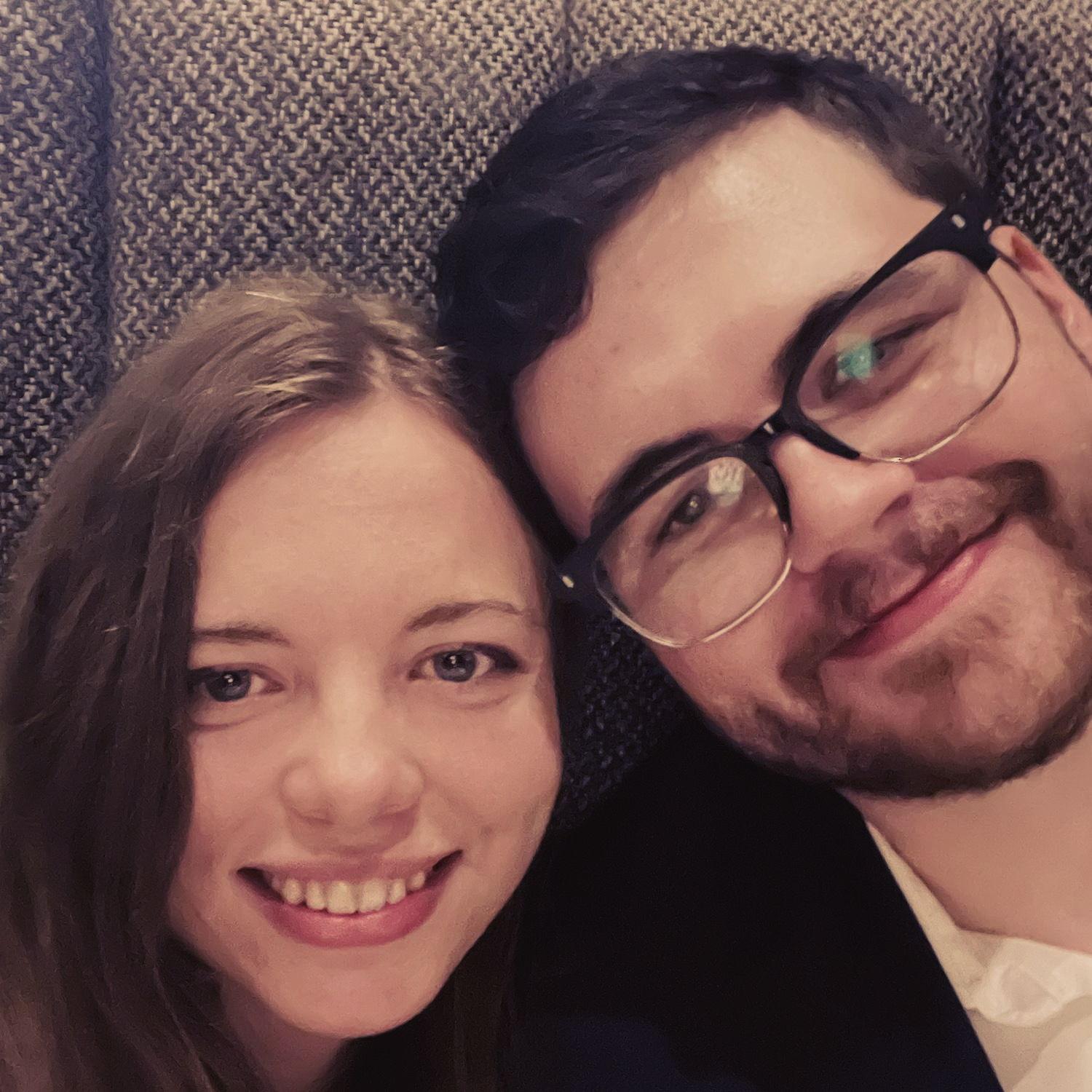 At a fancy restaurant for our six month anniversary. Fancy food is never worth the price tag lol but we had a great time together.