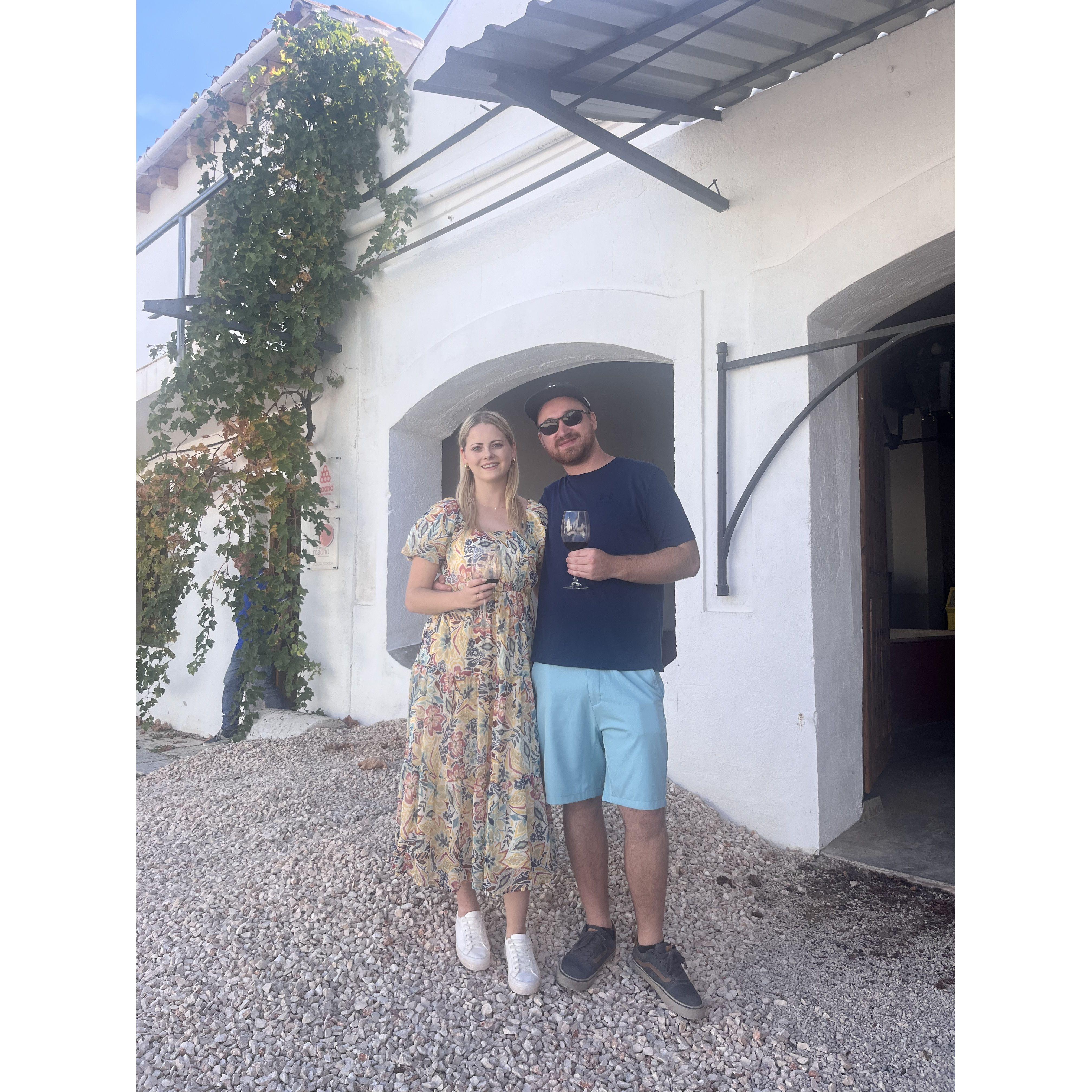 Wine tasting in Spain