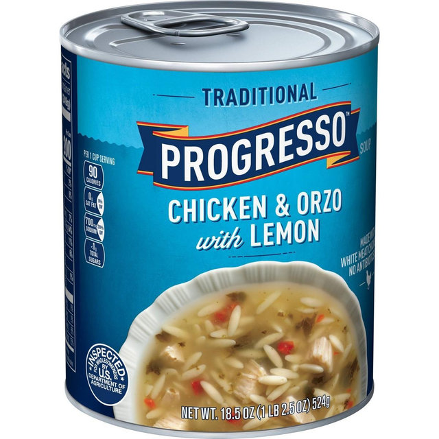 Progresso Traditional Chicken & Orzo with Lemon Soup - 18.5oz