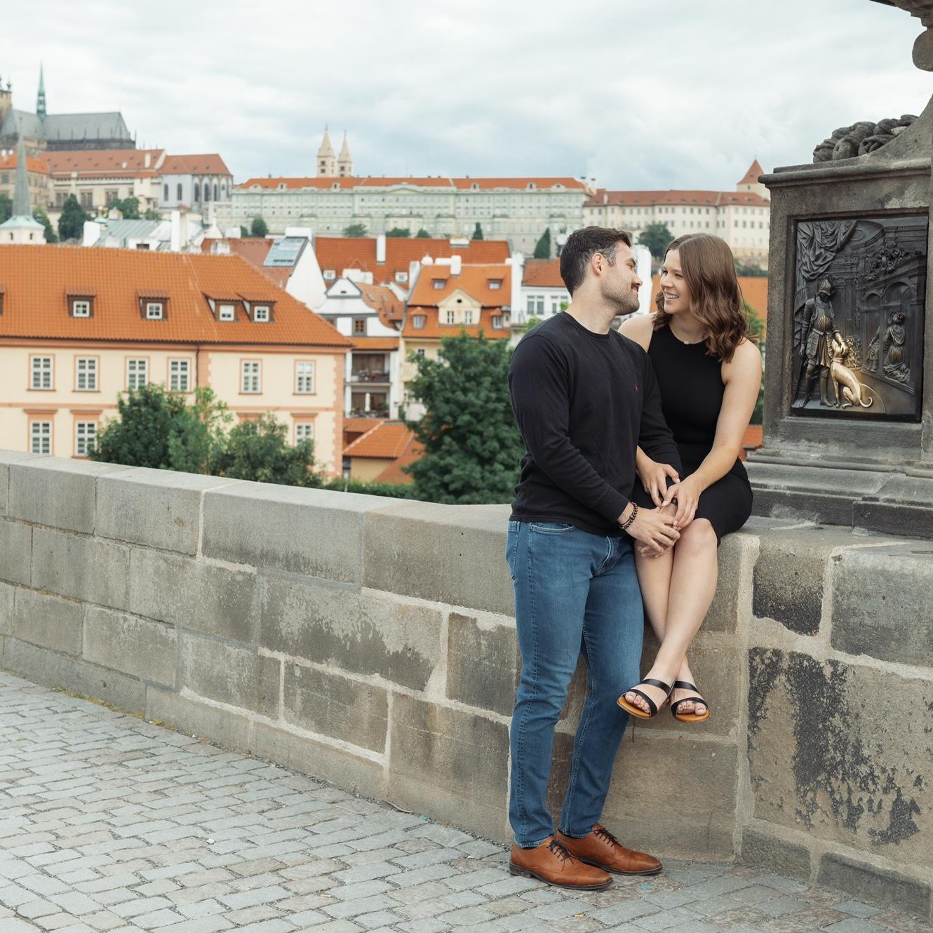 Before Alex got down on one knee…