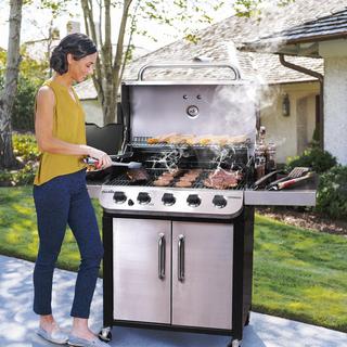 Performance Series 5-Burner Cabinet Design Gas Grill