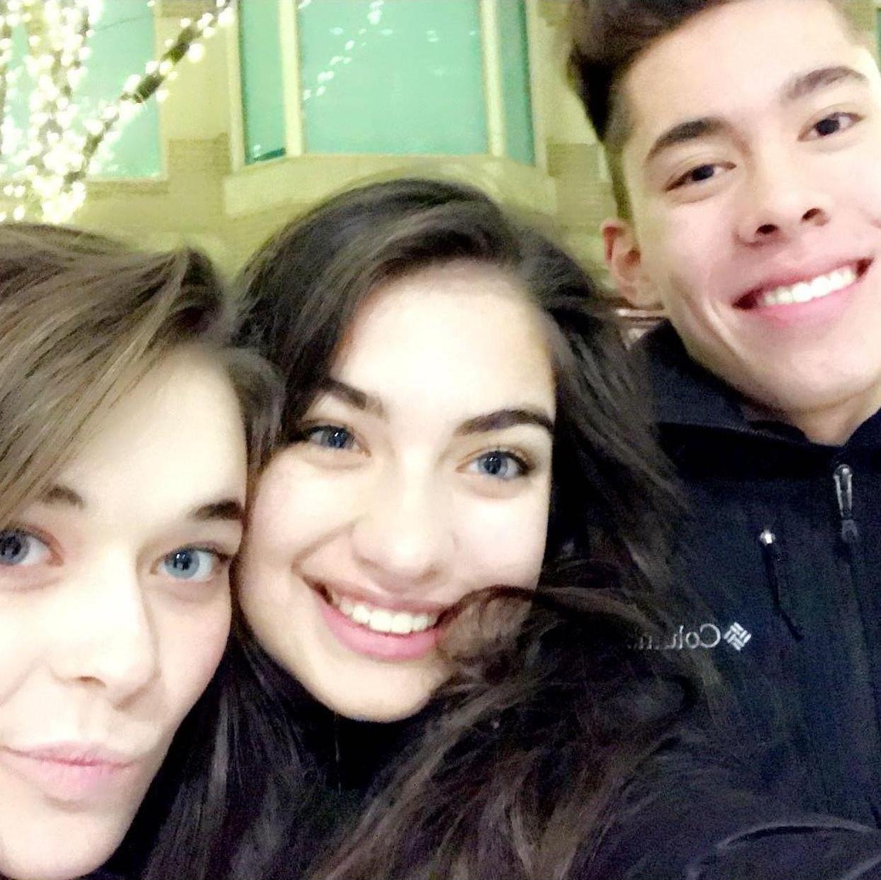 Our first picture together in December of 2018