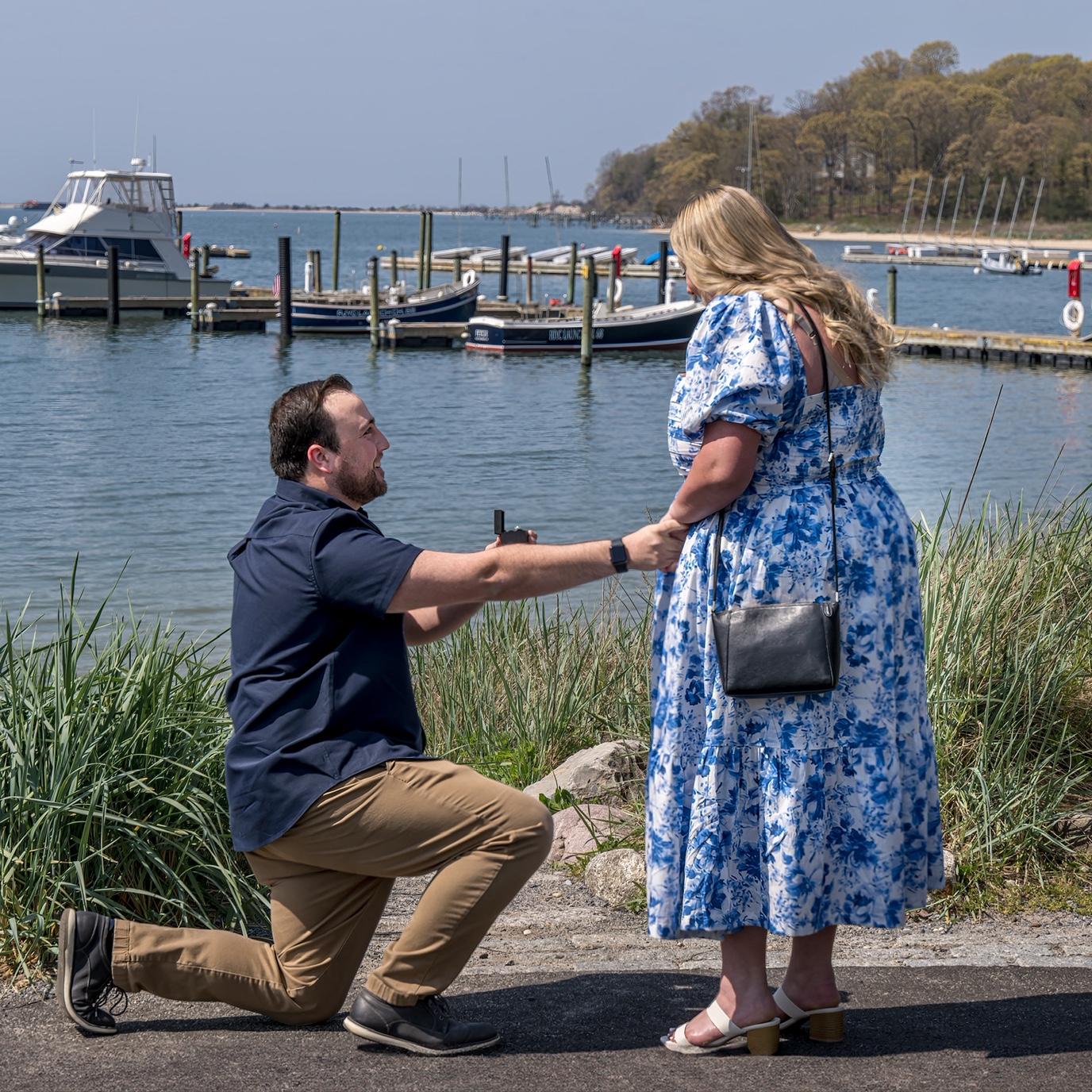 04.28.2024 
The day Will asked Sarah to marry him! 
Engagement shot by Lisa Nicolosi Photography