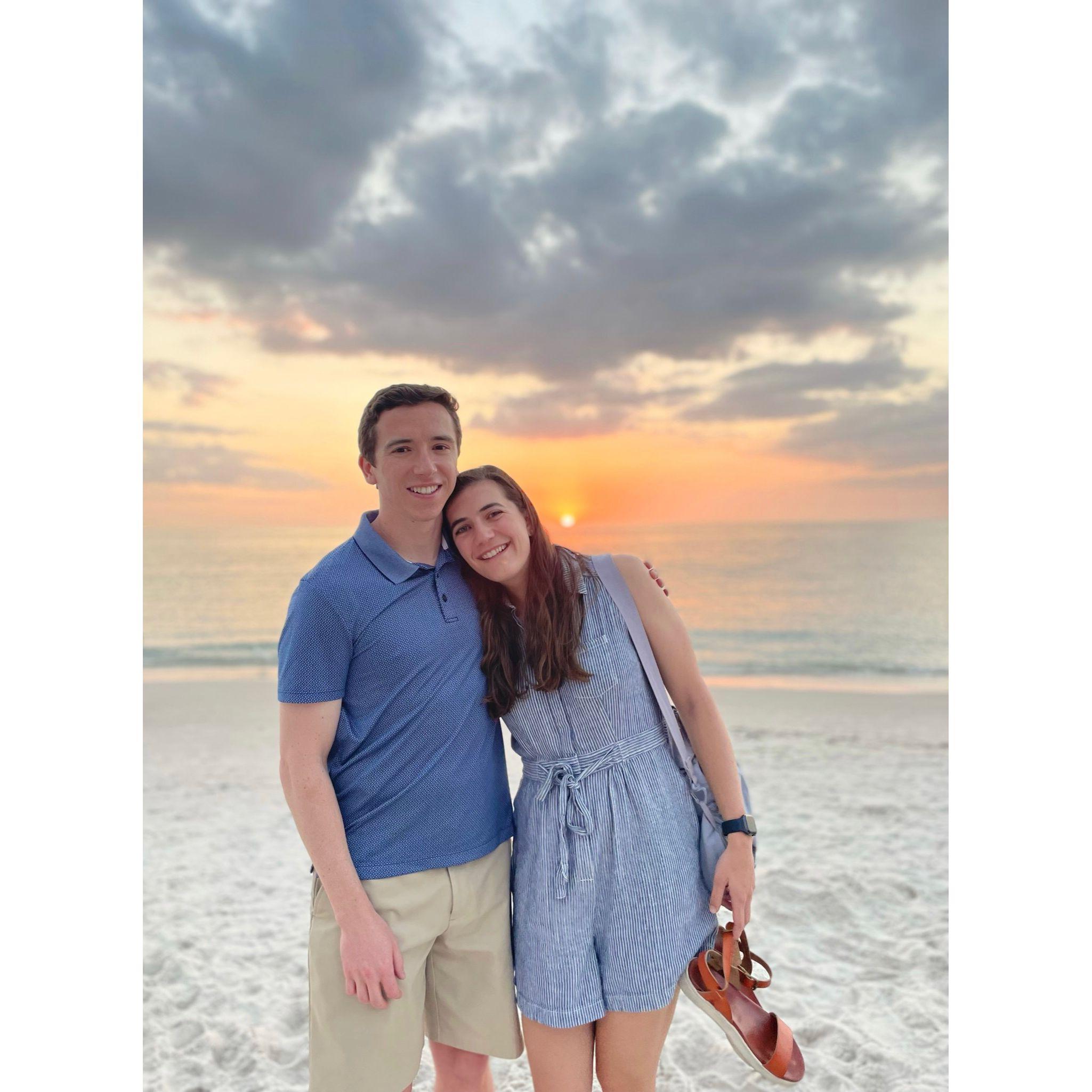 Ringing the bell for sunsets in Florida