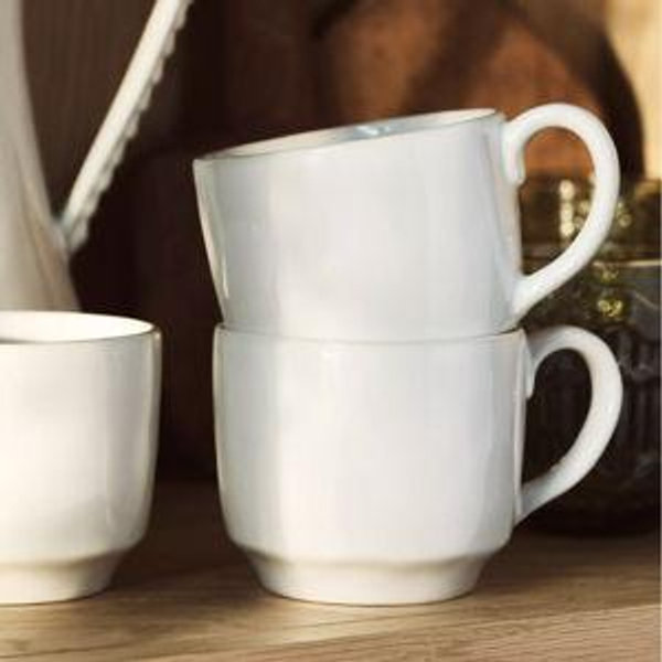 Reeves Portuguese Stoneware Mugs, Set of 4