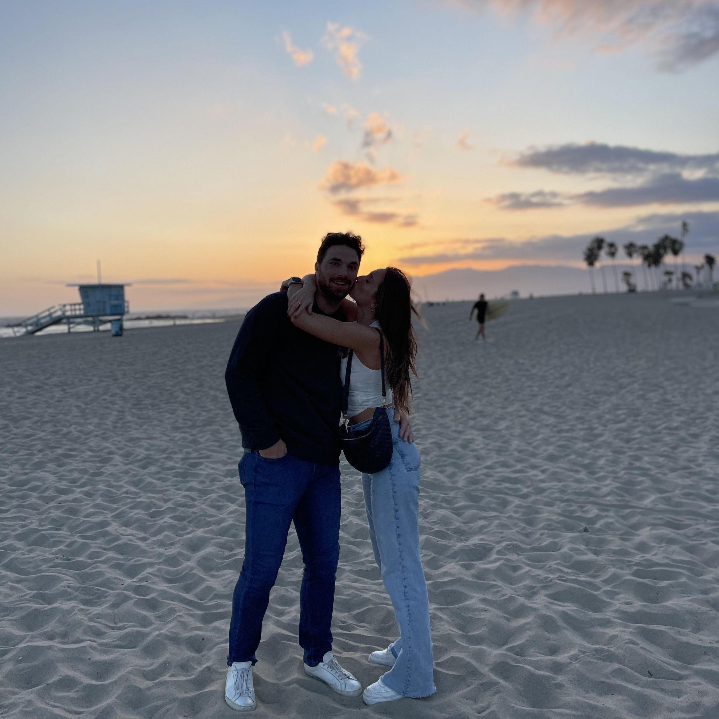 One of Mary's last nights in LA before she moved to Pennsylvania