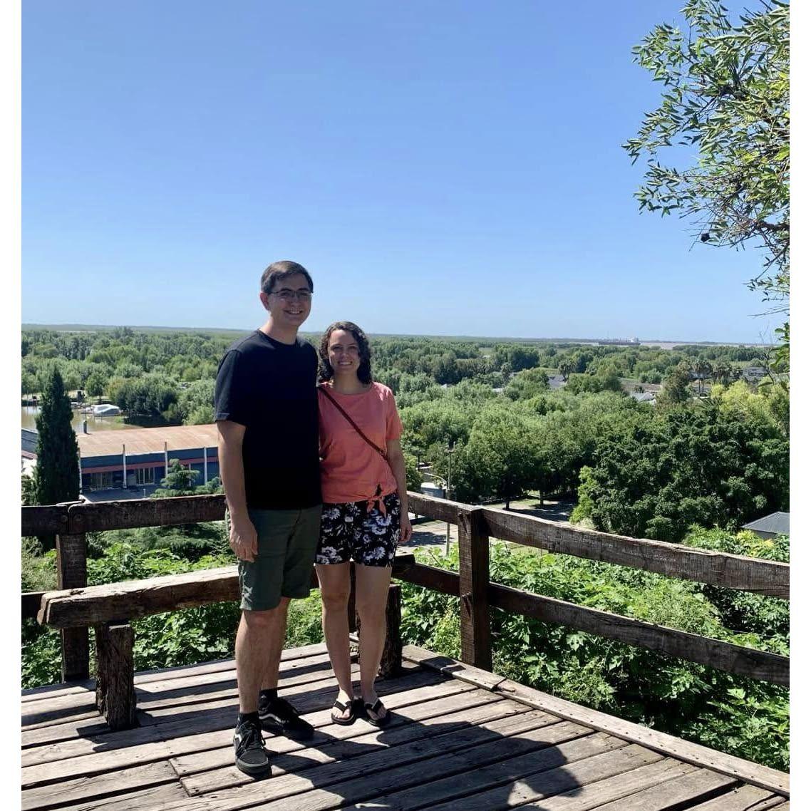 Overlooking the Paraná River in San Pedro, Argentina, February 2024