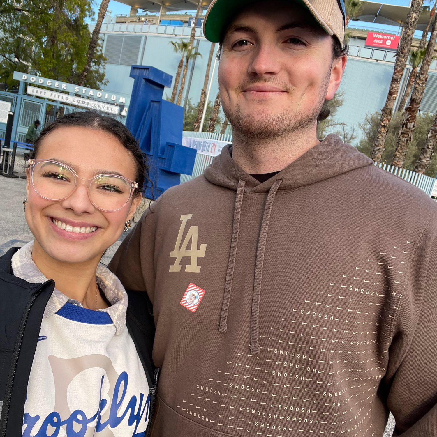 First Dodgers game in CA 3/31/2024