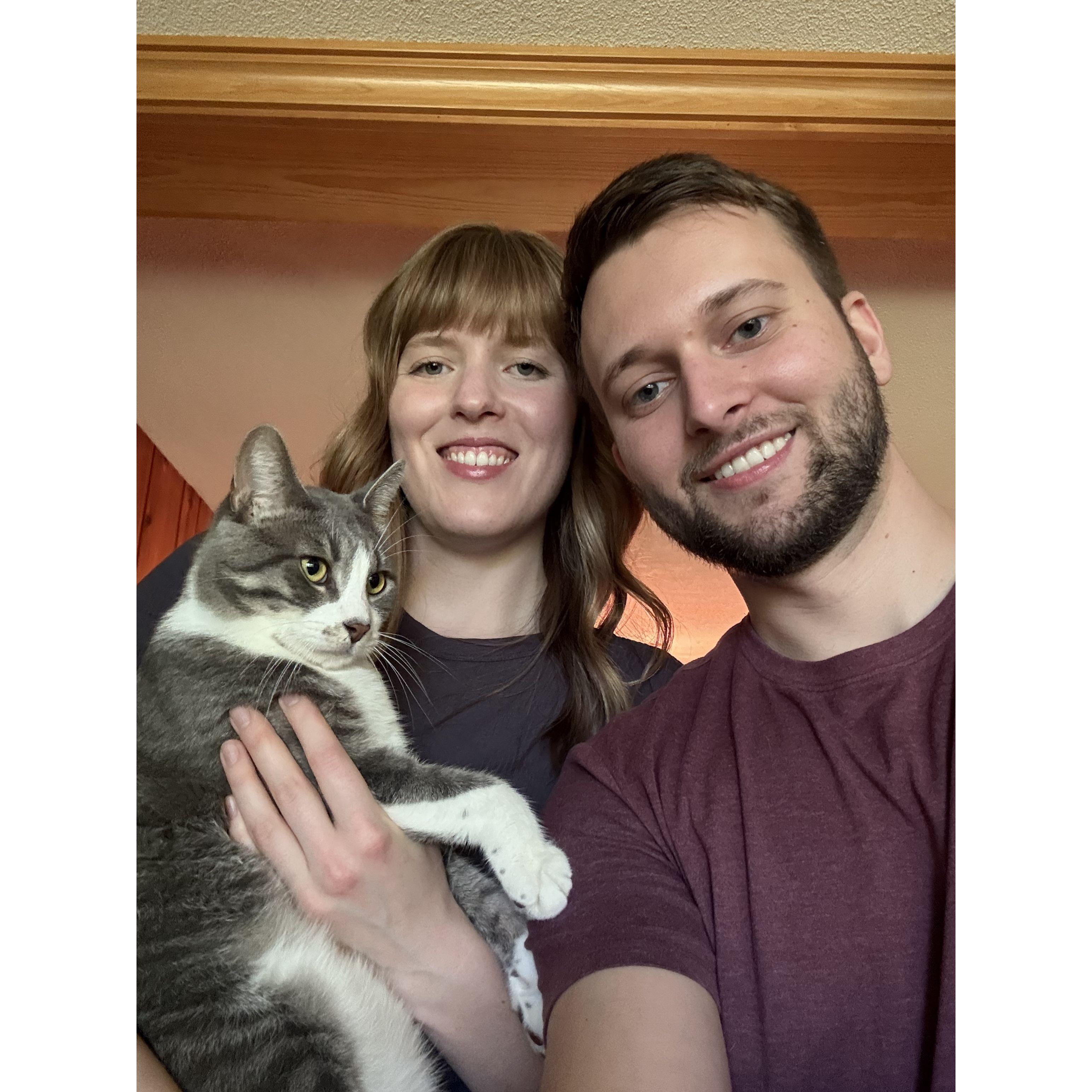 We adopted Finnegan together in January of 2025