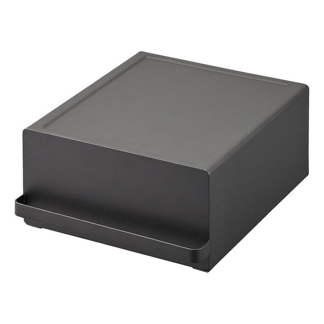 Yamazaki Countertop Rack with Drawer, Black
