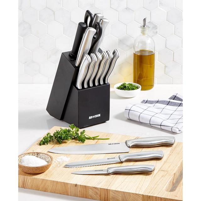 Art & Cook 15-Pc. Knife Block Set