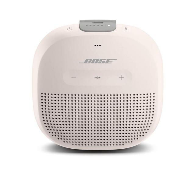 Bose SoundLink Micro Bluetooth Speaker: Small Portable Waterproof Speaker with Microphone, White Smoke