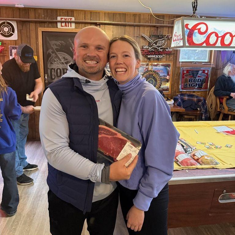 Our first meat raffle!