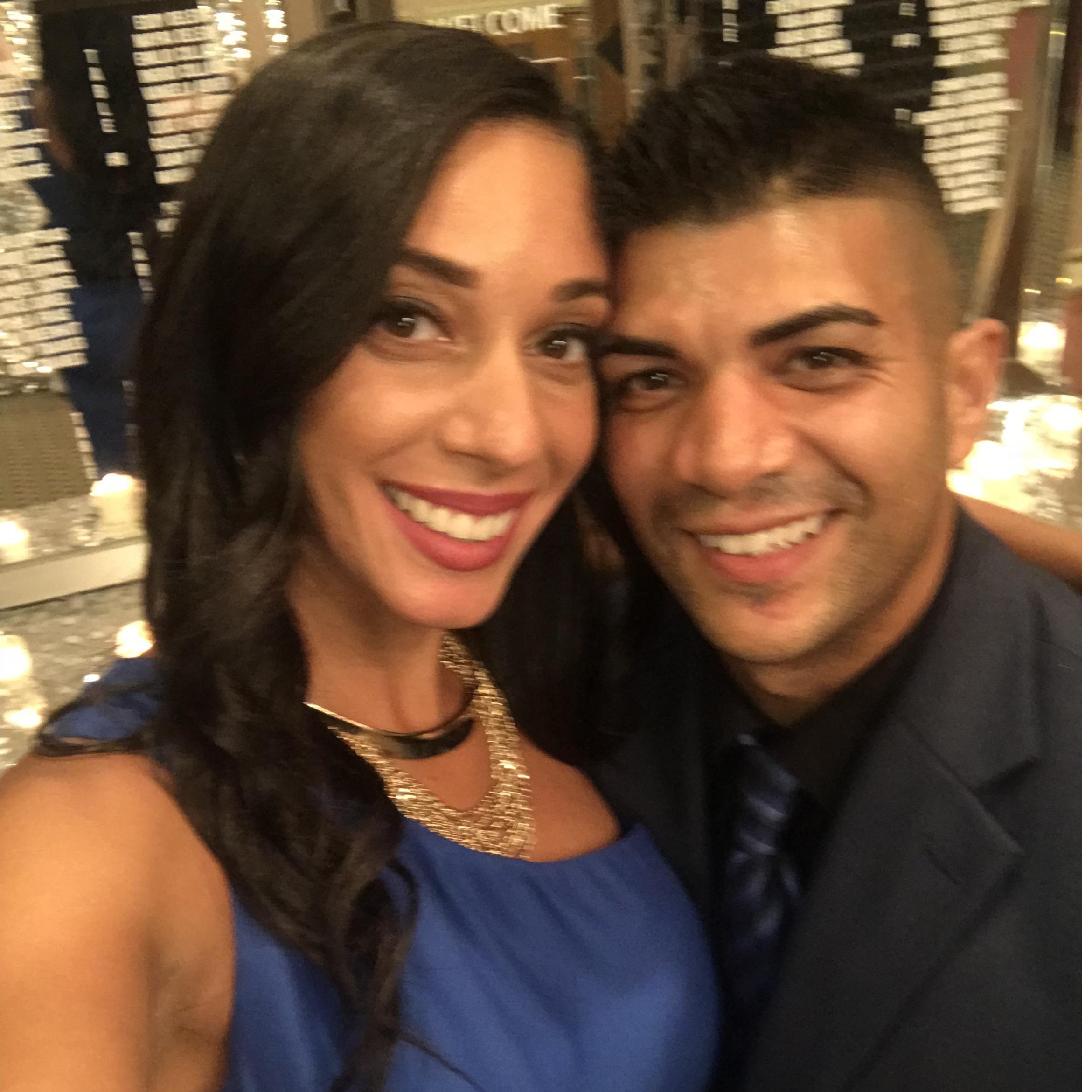 Celebrating love at a wedding!