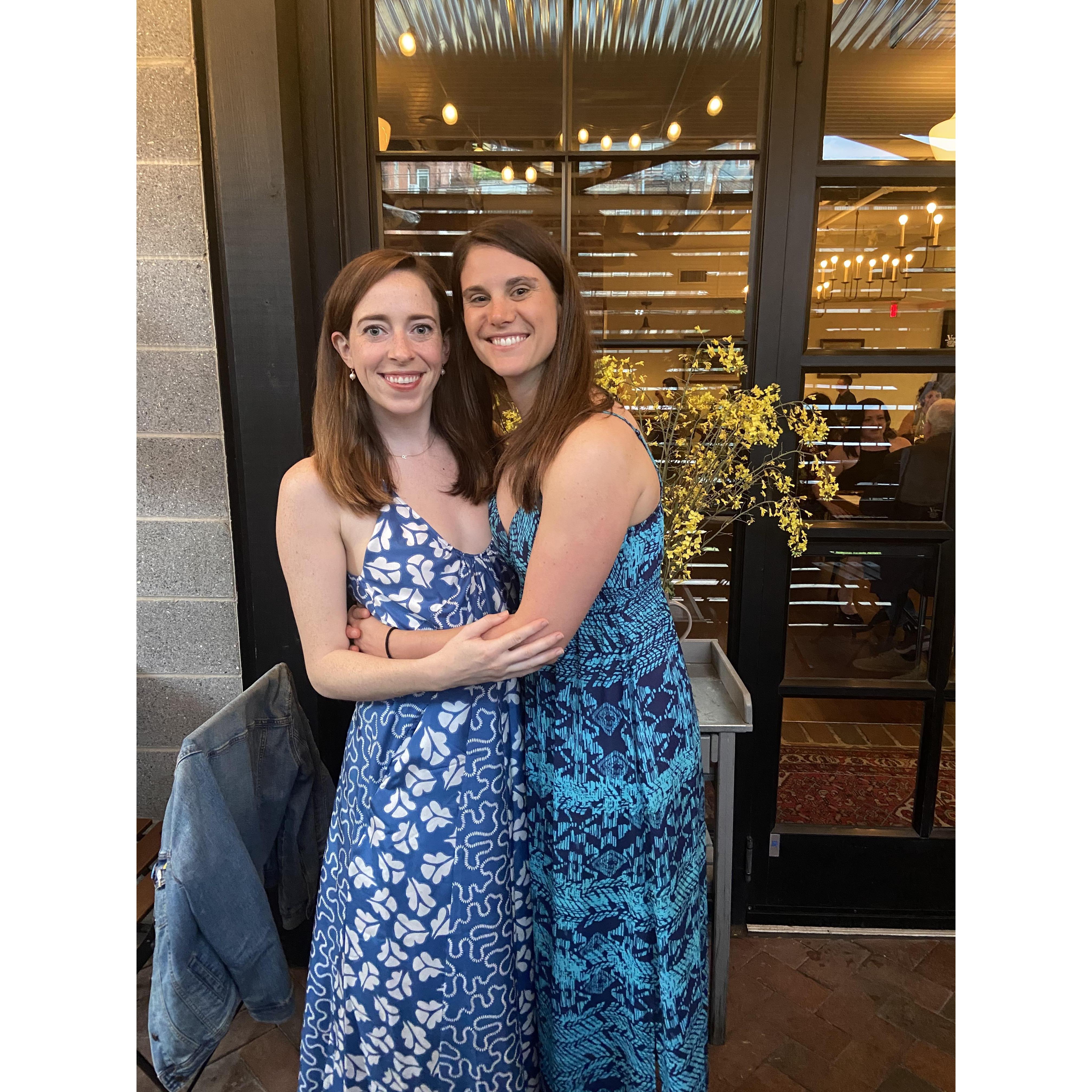 Celebrating 1 year until the wedding at The Dabney! April 2021