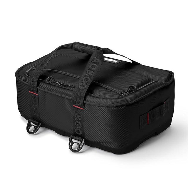 AO Coolers Stow-N-Go Carbon Soft Cooler, Low-Profile, Leakproof with High-Density Insulation, Holds Ice for 24 Hours