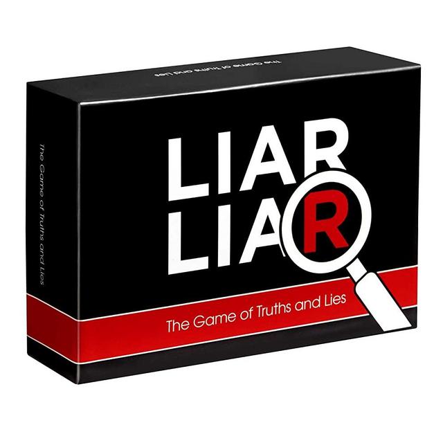 LIAR LIAR - The Game of Truths and Lies - Family Friendly Party Games - Card Game for All Ages - Adults, Teens and Kids