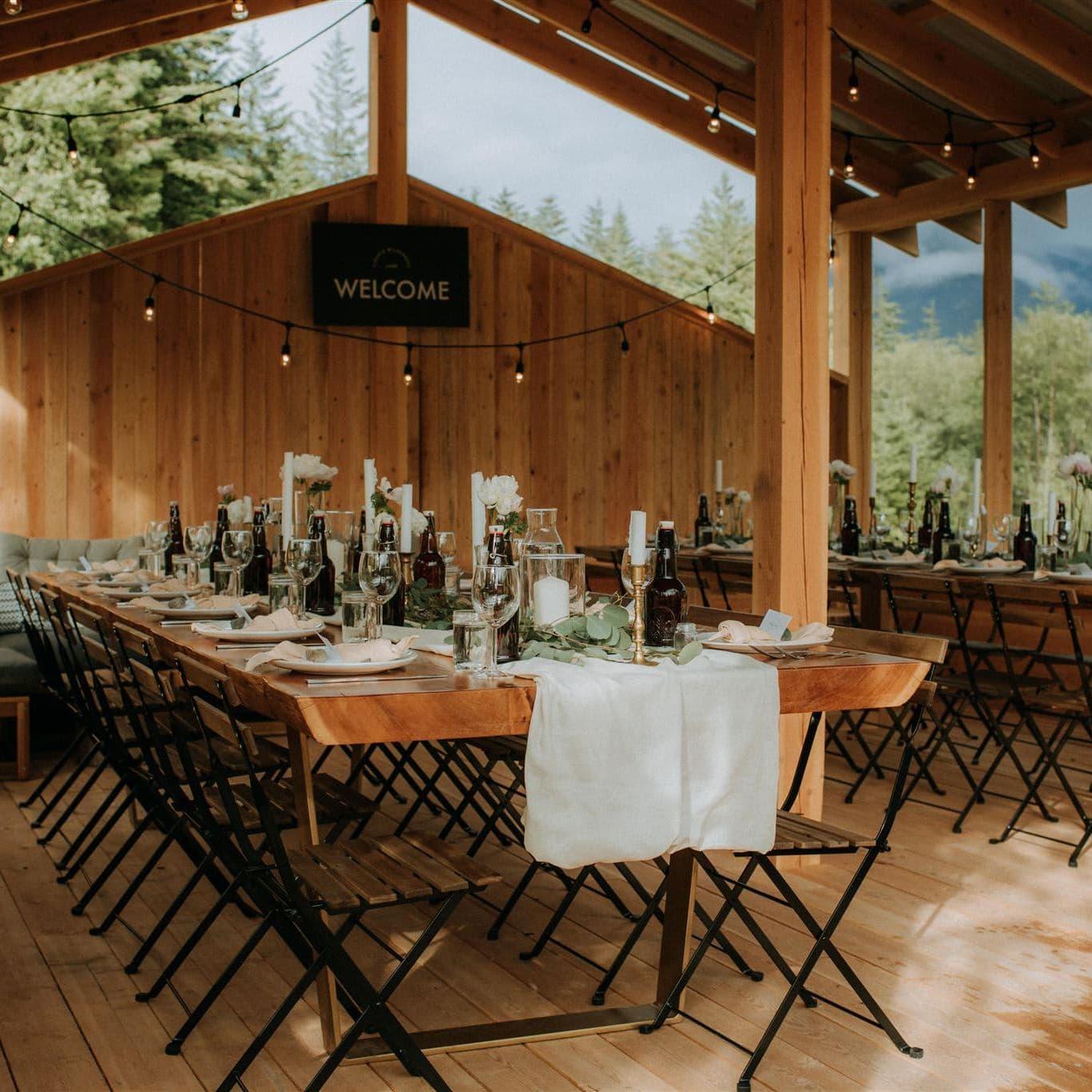 Dinner & reception location.