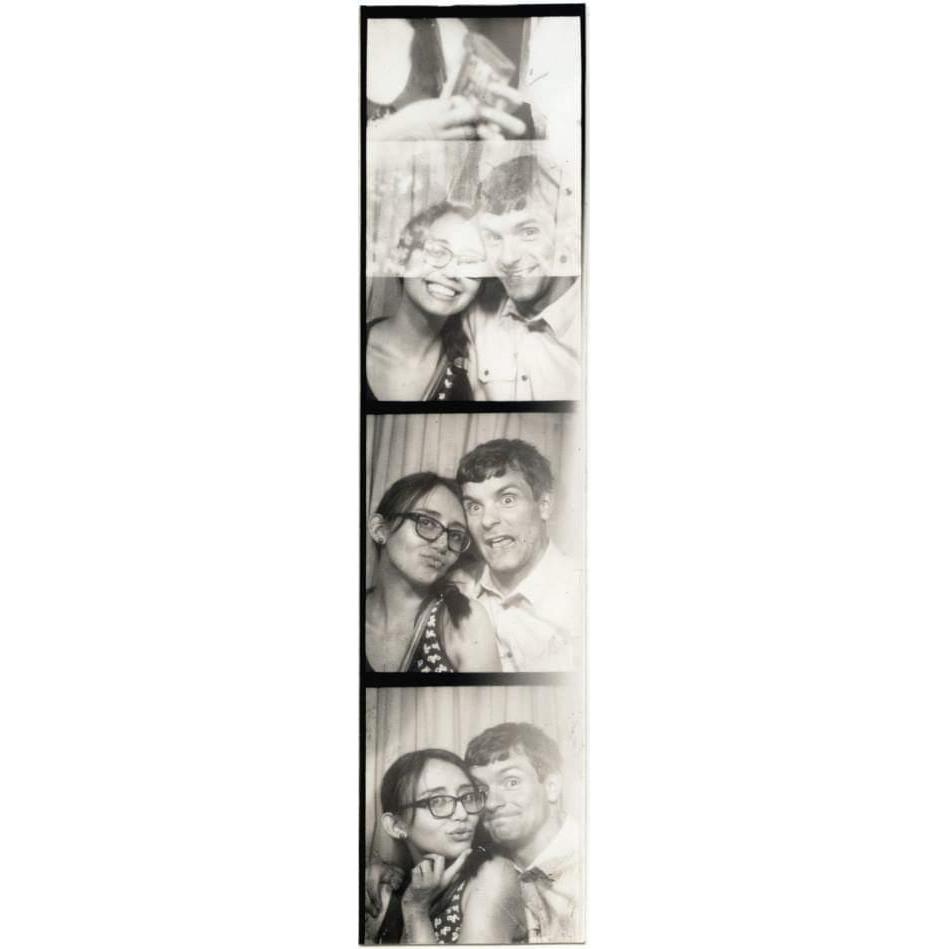 We were lucky and barely managed to use up the last photo strip in the booth