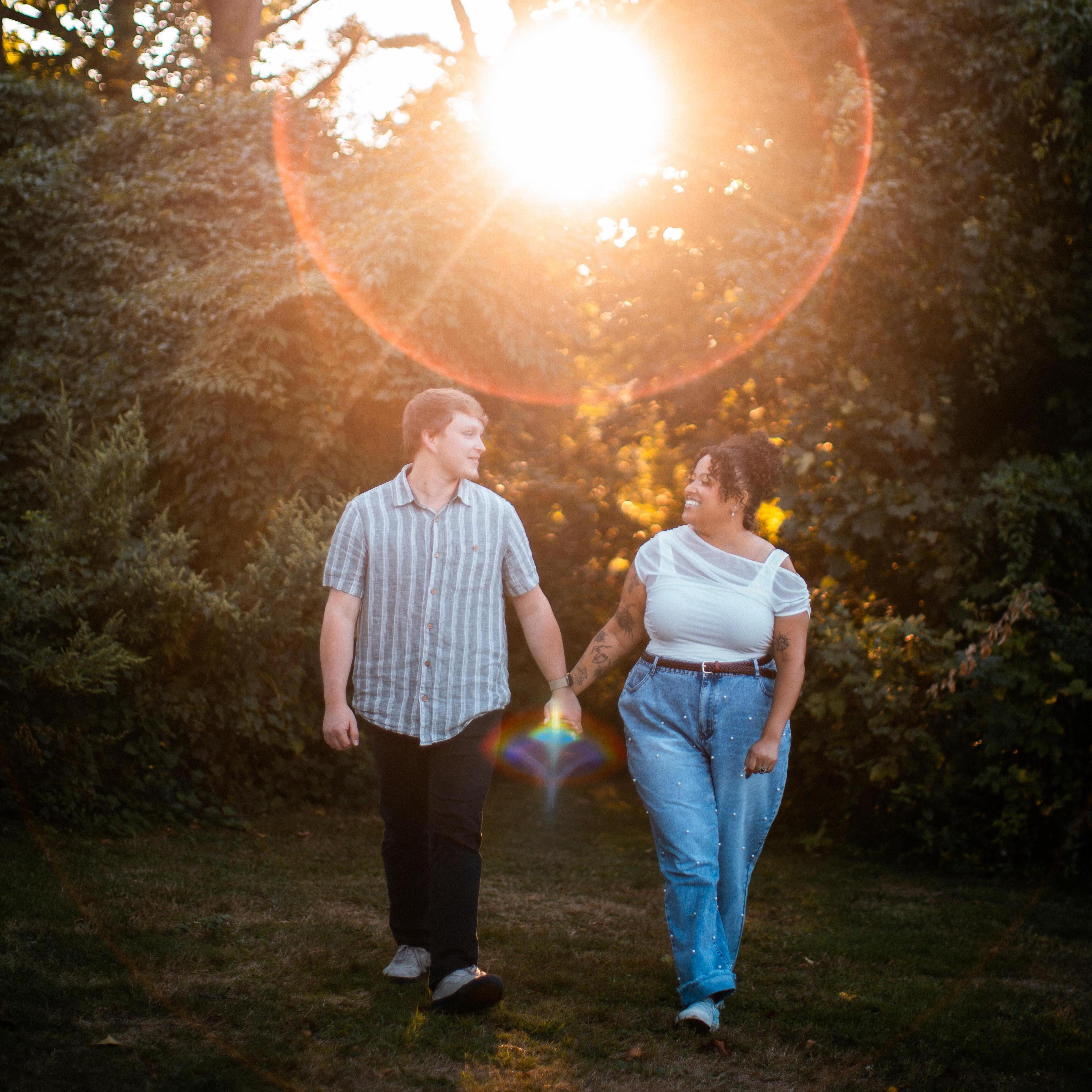 Engagement photos by Neo