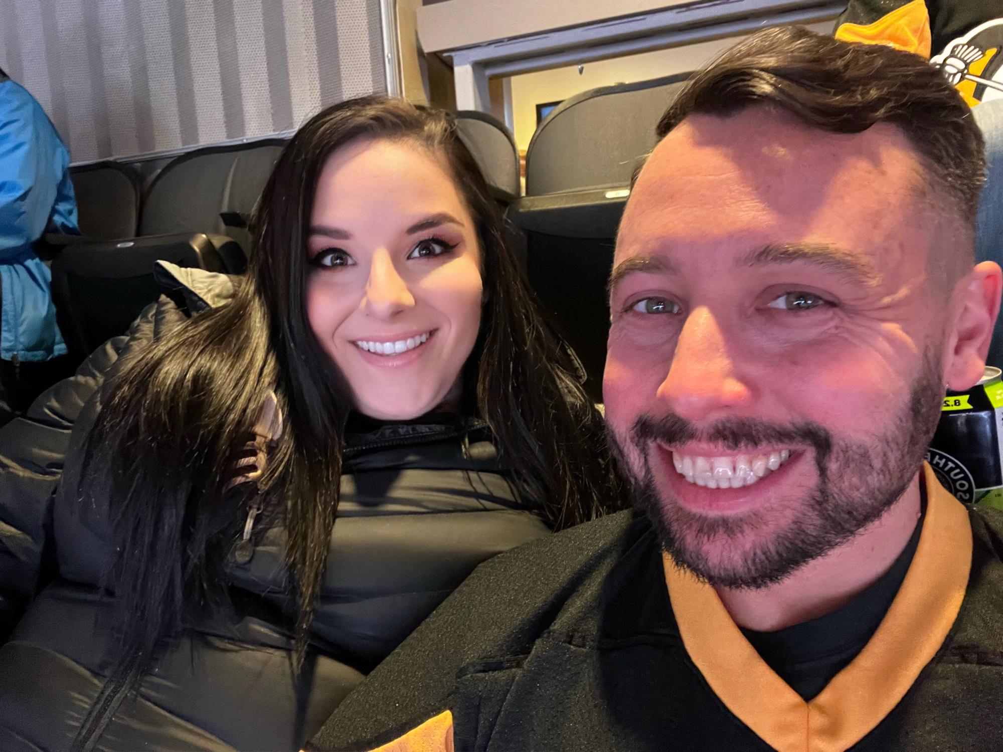 First Penguins game together 2023