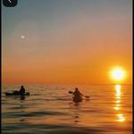 Passeio de Kayak no por do sol