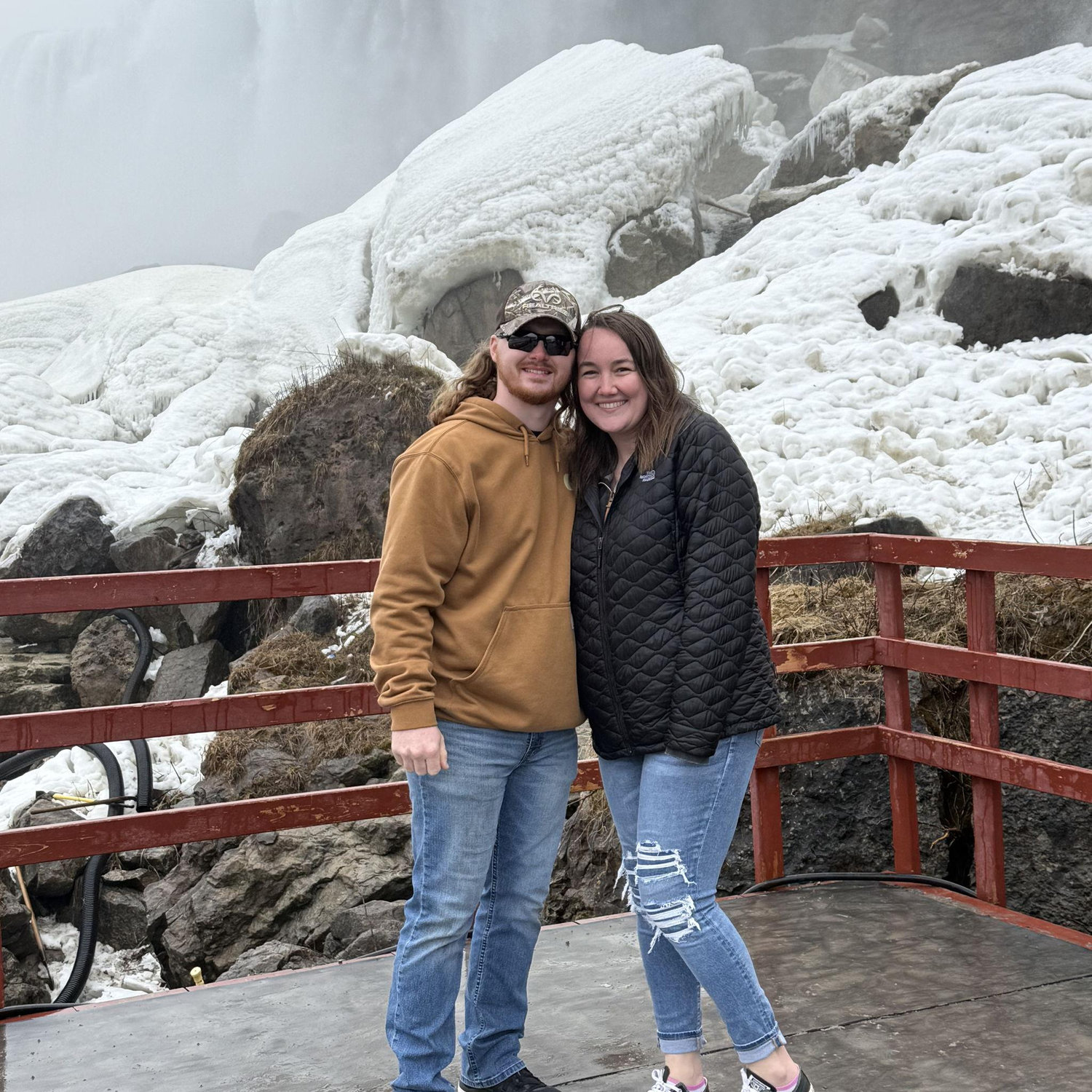 Engagement trip in Niagara Falls; April 2025