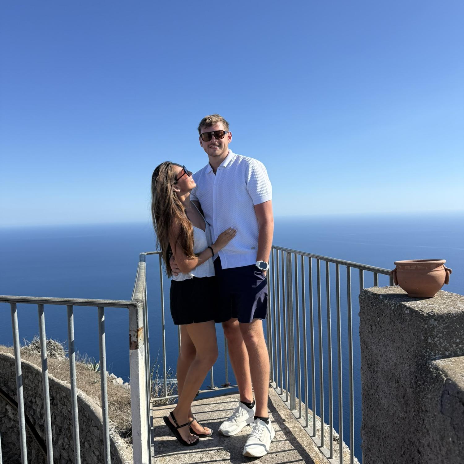 Us in Capri, Italy.