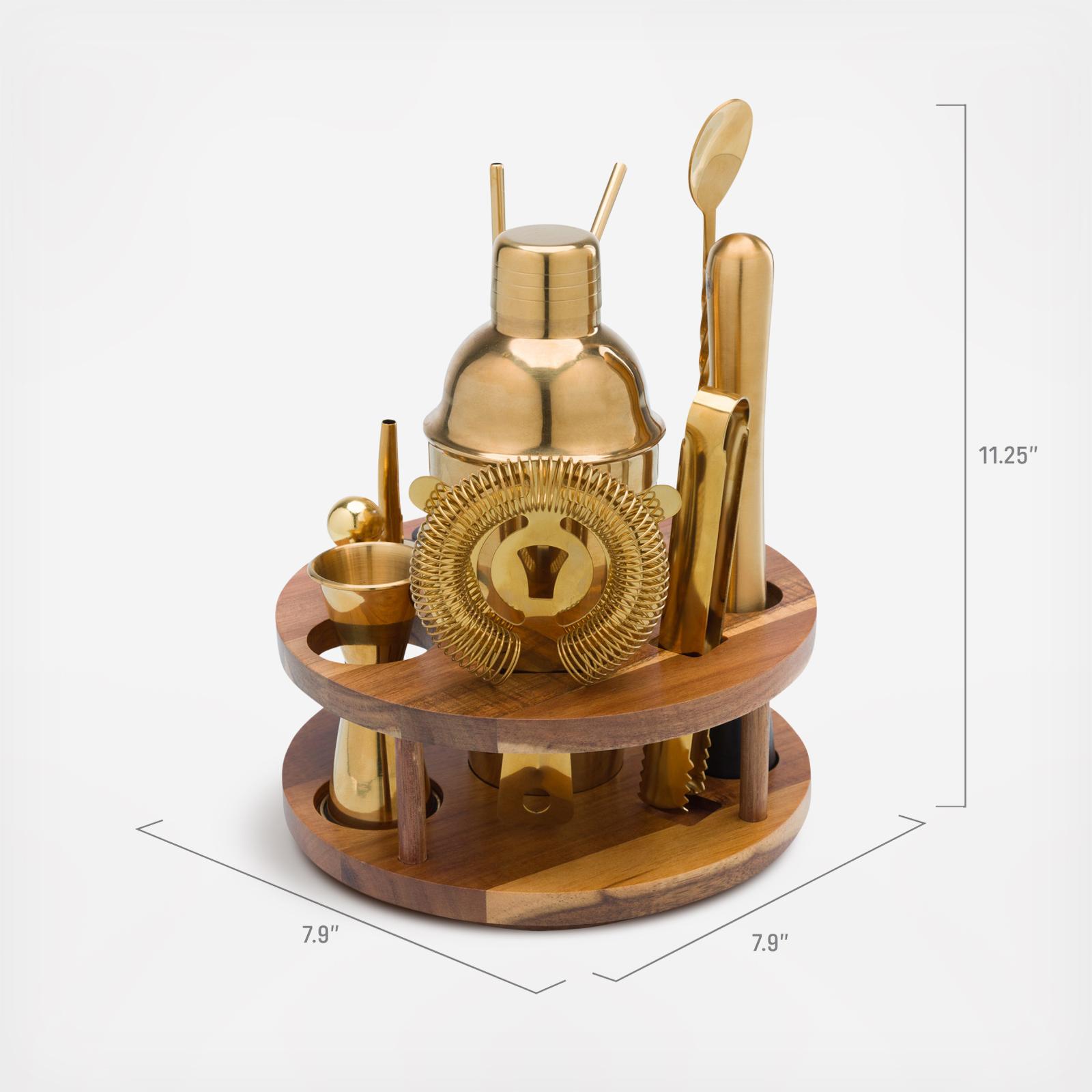Legacy, Carousel 13-Piece Bar Tool Set | Zola
