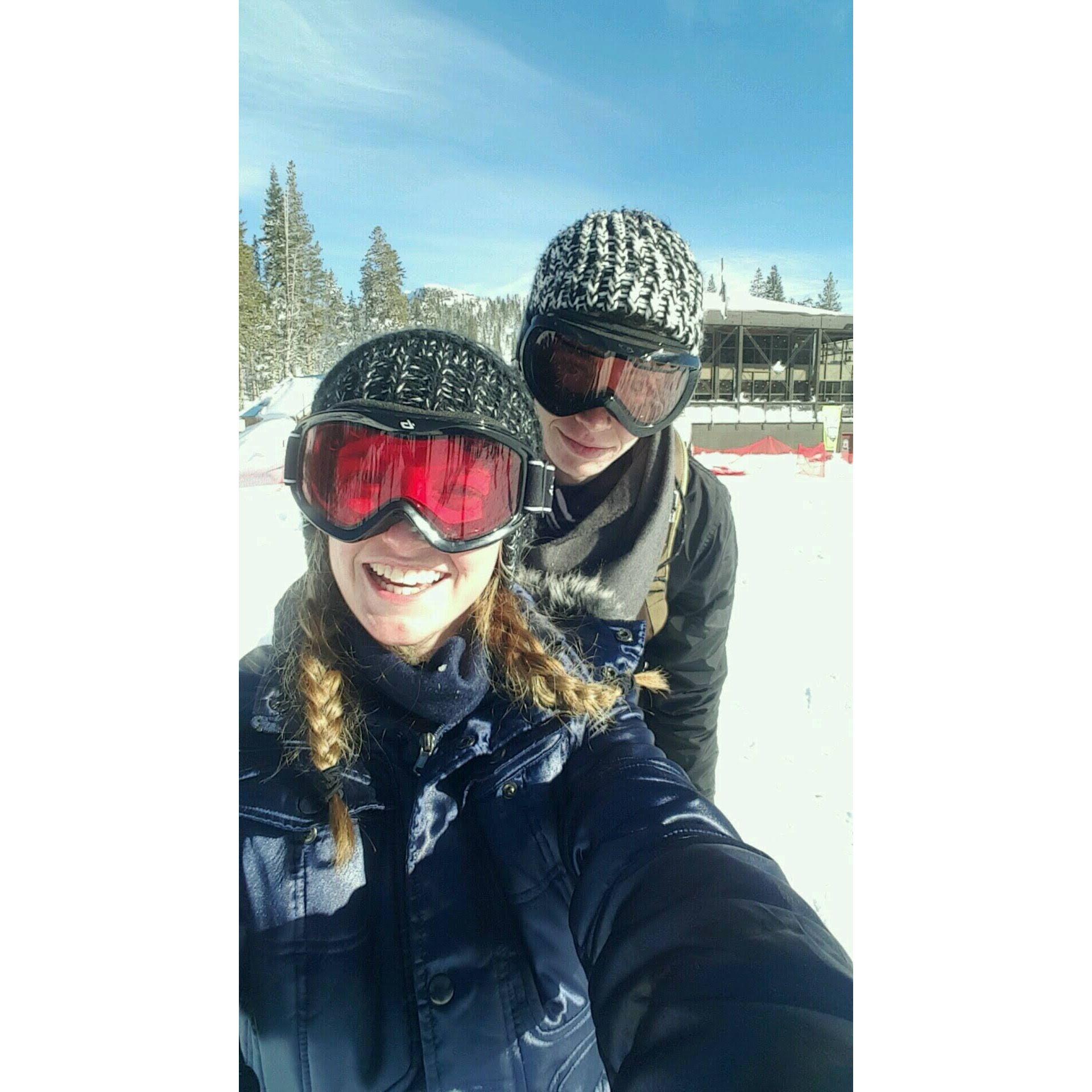 Cameron tried to teach Megan how to snowboard for years, Megan was never successful at learning.