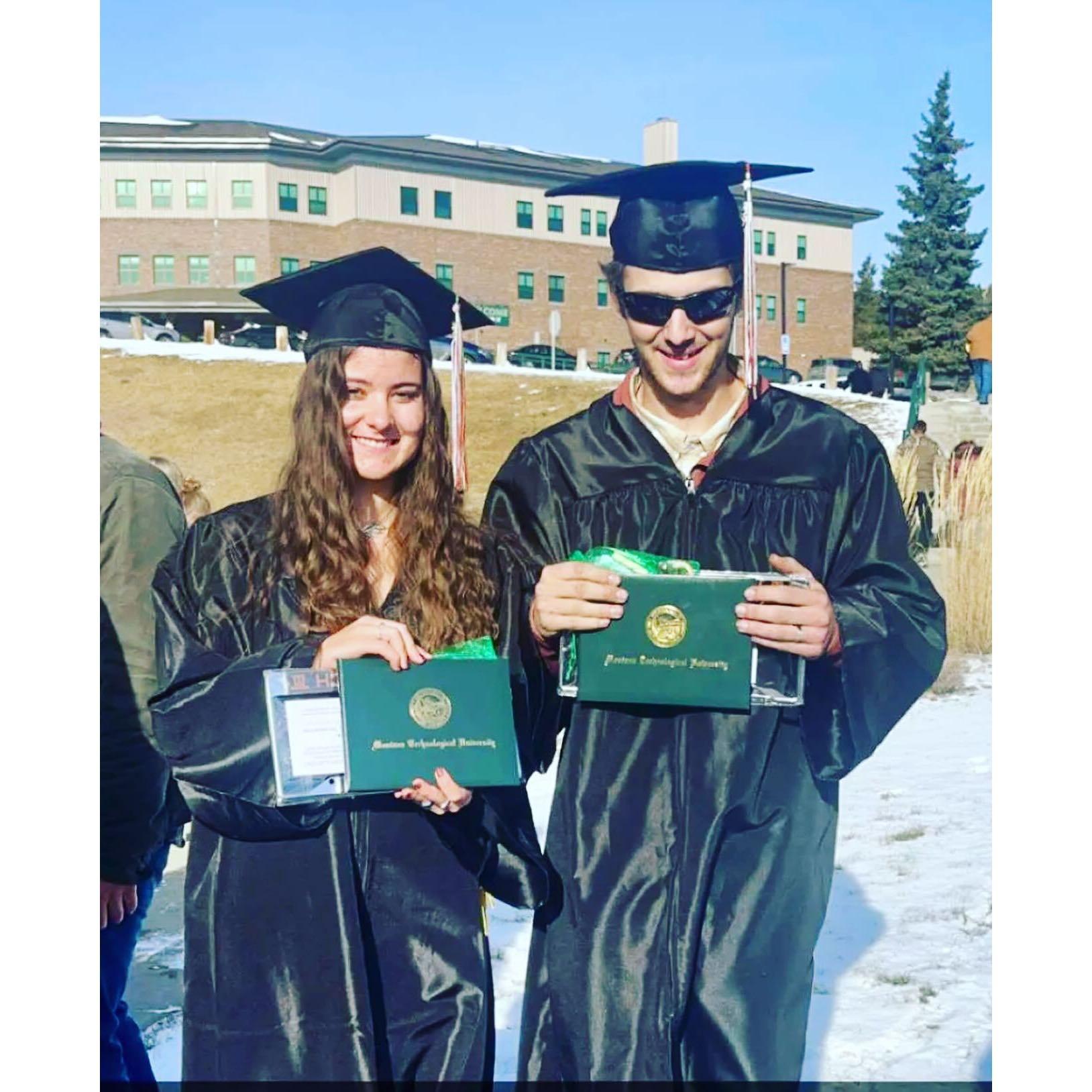 GRADUATED COLLEGE TOGETHER!