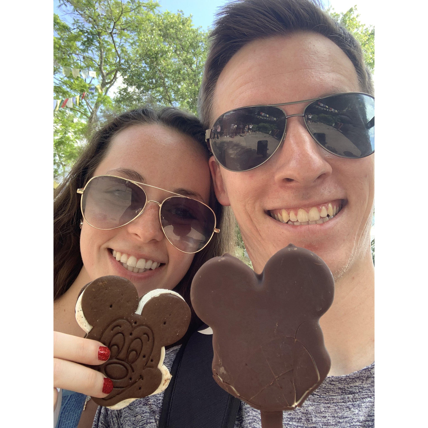 You can't go and not get the Mickey ears at Disney World