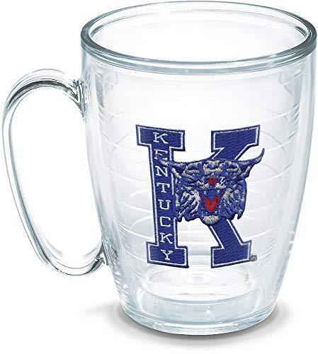 Tervis 1194690 Kentucky University of Vault Emblem Individual Mug, 16 oz, Clear