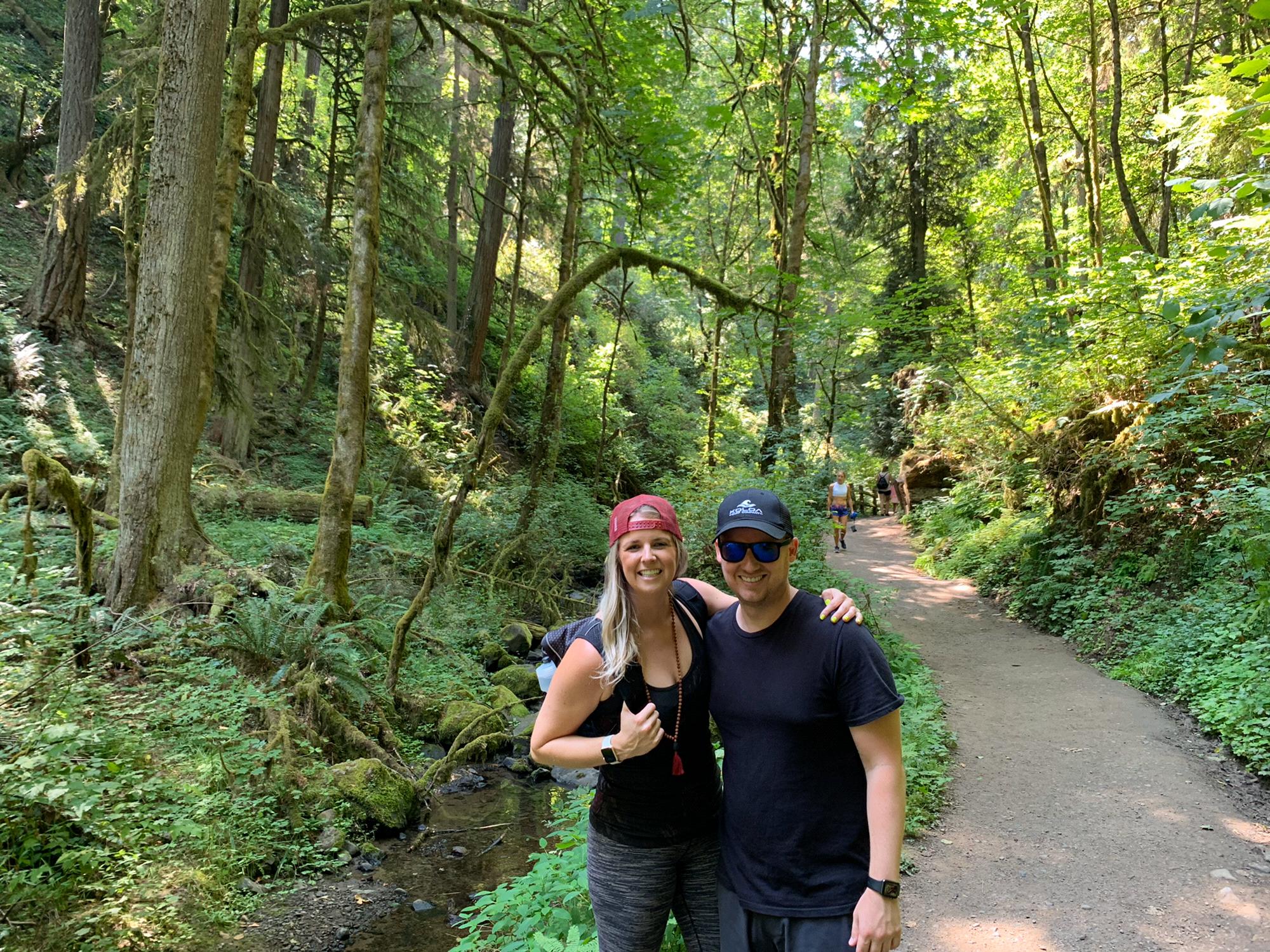 Hiking in Forrest Park