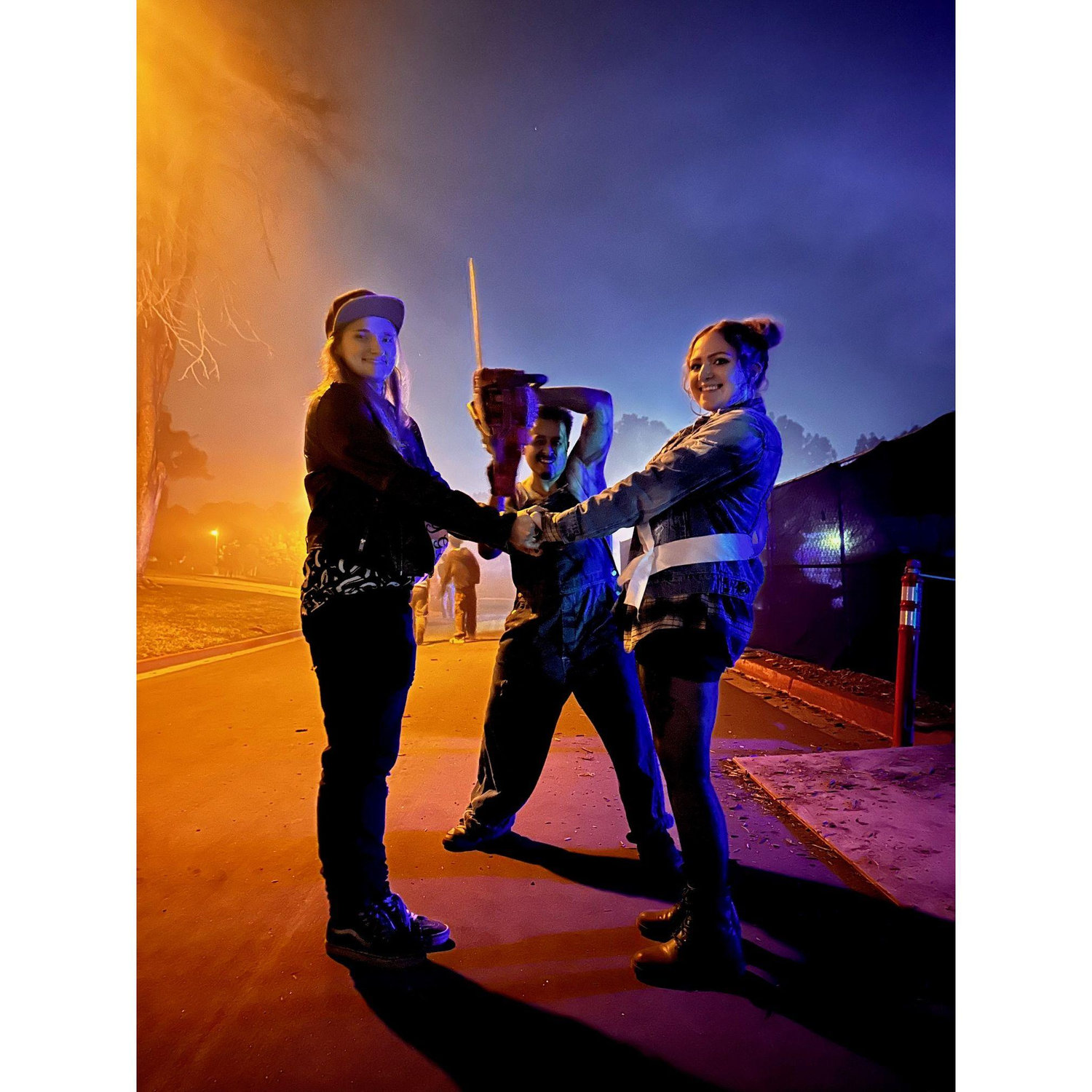 Engagement Celebration at The Haunted Trail at Balboa Park in San Diego!